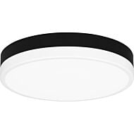 Weldin LED Flush Mount in Matte Black White