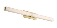 Modern Forms Vogue 27 Inch Bathroom Vanity Light in Brushed Brass