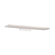 Level 1-Light LED Bathroom Vanity Light in White