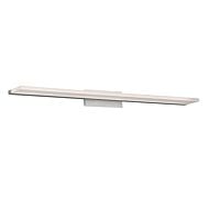 Level 1-Light LED Bathroom Vanity Light in Brushed Aluminum