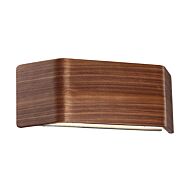 Modern Forms Asgard 5 Inch Wall Sconce in Dark Walnut