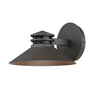 Sodor 1-Light LED Wall Light in Bronze