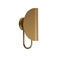 Seno 1-Light Wall Sconce in Aged Gold