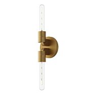 Claire 2-Light Wall Sconce in Aged Gold