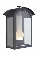 Craftmade Montcrest 15" Outdoor Wall Light in Midnight