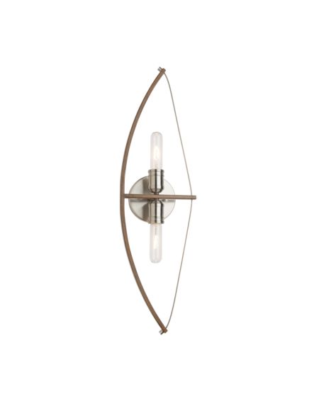 Artcraft Clearwater Pendant Light in Polish Nickel & Black