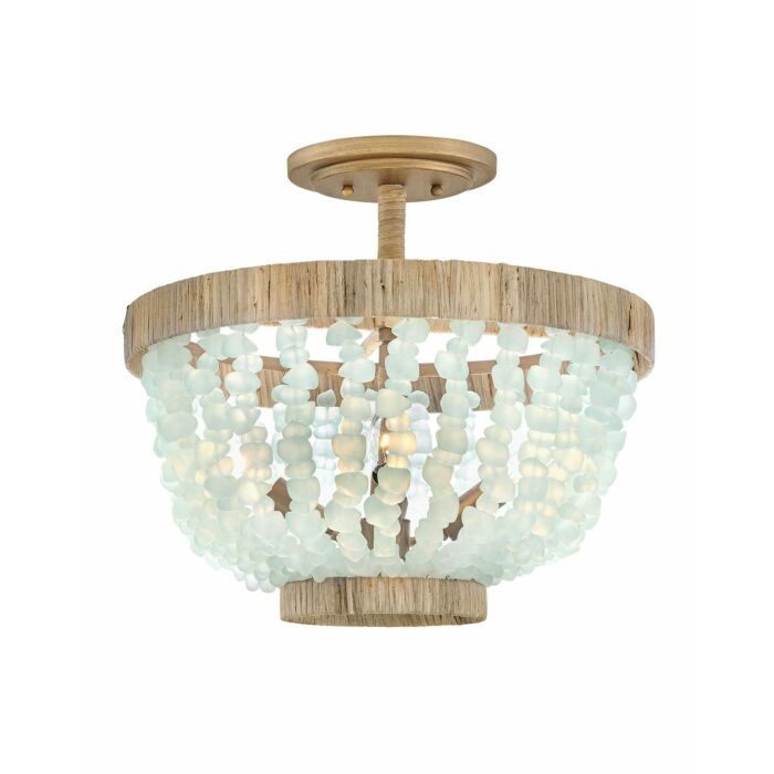 Sea glass deals ceiling light