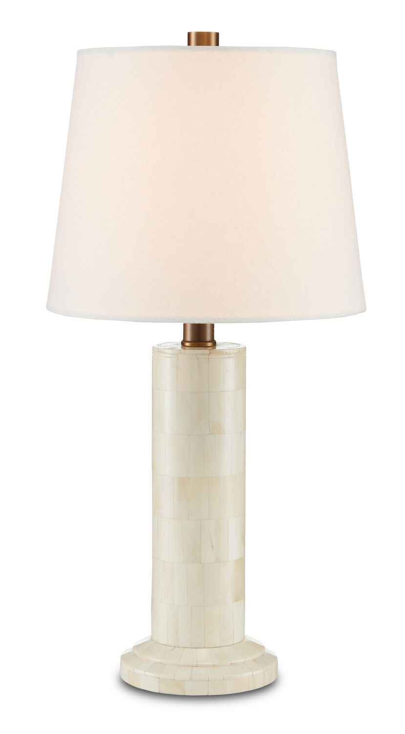 Osso 1-Light Table Lamp in Natural Bone