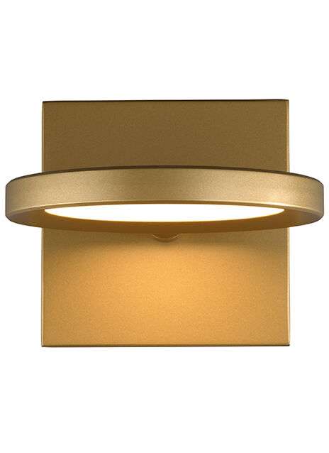 Visual Comfort Modern 700WSPNT5NB-LED930 Ponte Modern Natural Brass LED  Lighting Sconce
