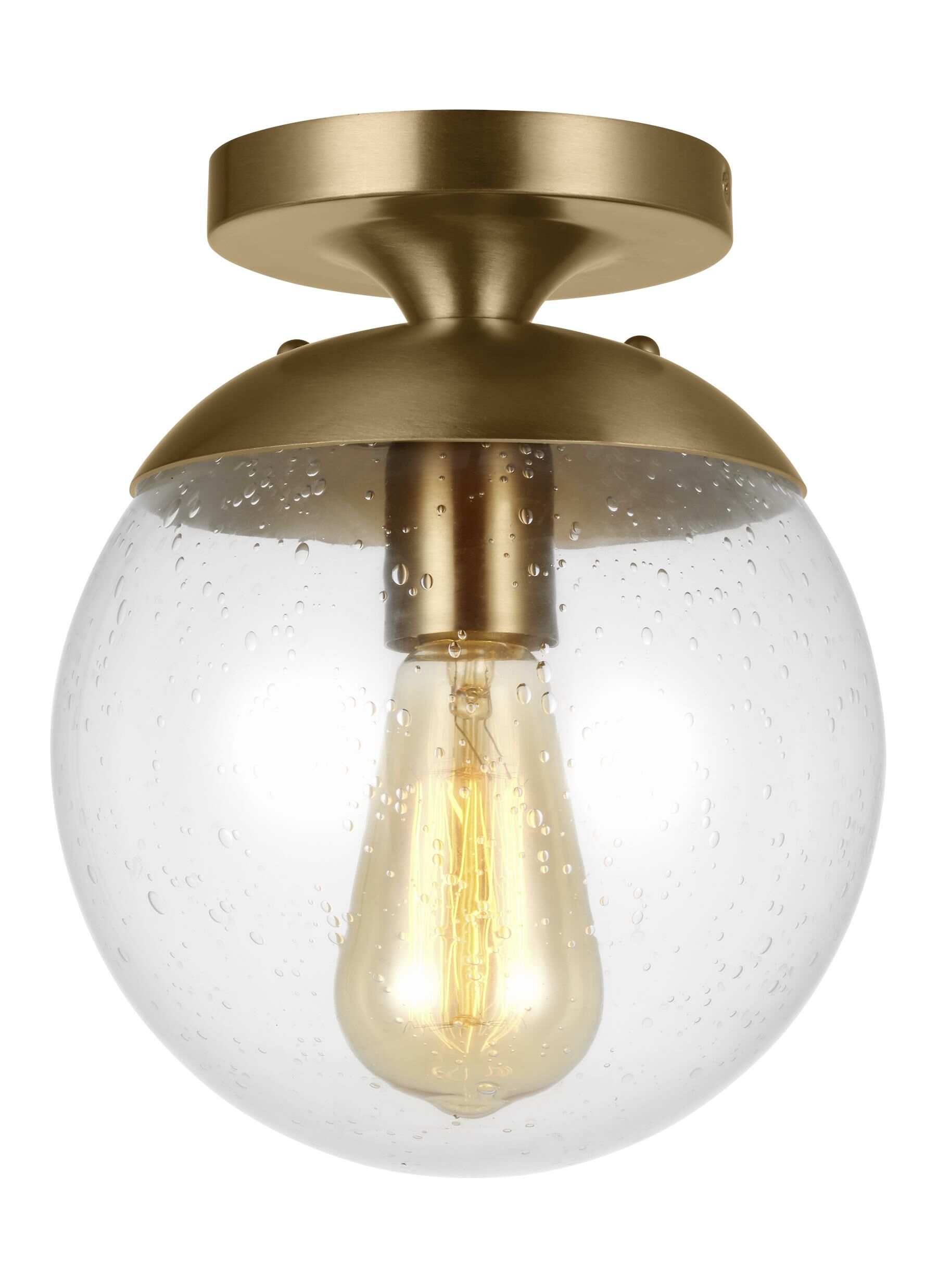 Poiret Series Brass & Glass Globe Hanging Wall Lamp LED - LED light
