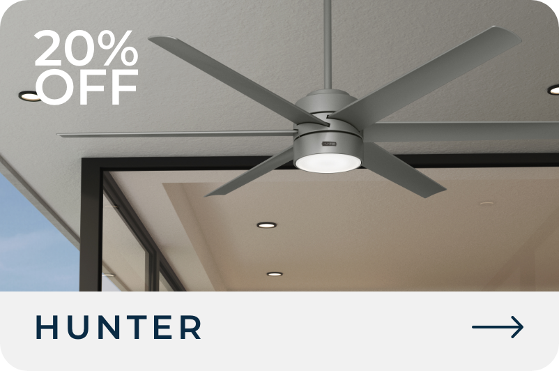 20% Off Hunter Fans